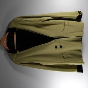 ZOZO Green and black cardigan sweater Sz XL